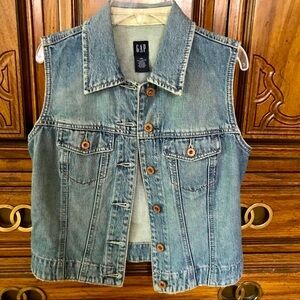 GAP Jean Vest ~ Vintage